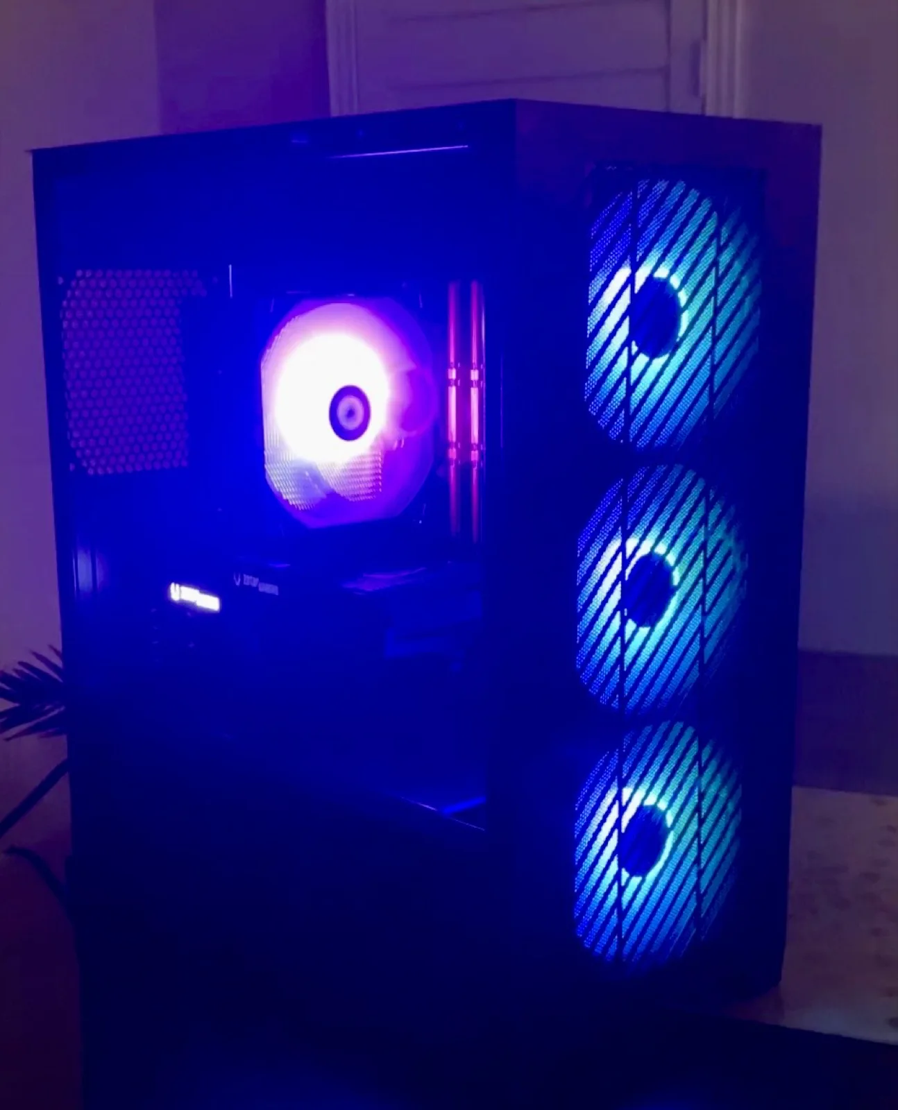 Completed build: Ryzen 5 3500X, RTX 3060 Ti